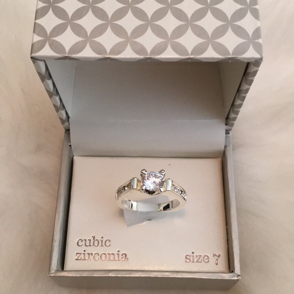 ♥️ pure silver plated ring